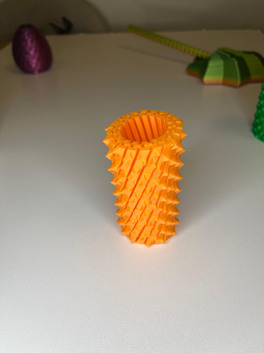 Twisty Stim Fidget — 4 Texture Options | Adult Desk Toy | 3D Printed