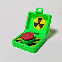 Nuke Briefcase Fidget Clicker - Red Button Gaming Desk Toy