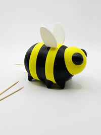 Charming Bee Toothpick Dispenser - Cute Dining Table & Desk Decor
