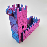 Medieval Foldable PLA Watchtower Dice Tower for Tabletop RPGs & Storage
