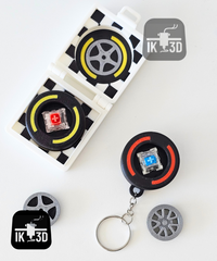Satisfying Racing Tyre Clicker Fidget for Motorsport Enthusiasts