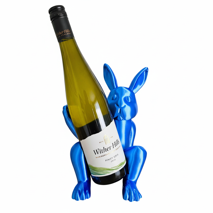 Bunny Wine Bottle Holder - AI generated