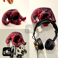 Imposing Horned Demon Head Dice Tower for Fantasy Tabletop RPGs Horned Demon Dice Tower