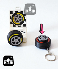 Satisfying Racing Tyre Clicker Fidget for Motorsport Enthusiasts