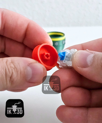 Wasteland Miniature Bomb Clicker Fidget Toy - PLA Desk Decor