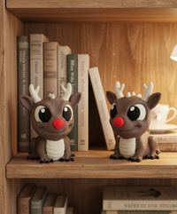 Baby Dragon Rudolph - AI generated