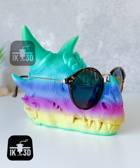 Sculpted Dragon Glasses Holder & Multi-Purpose Desk Organizer