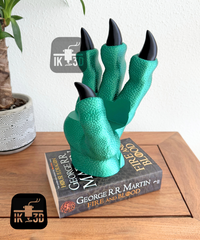 Fantasy Dragon Claw Book Stand - Realistic Gothic Book & Tablet Holder