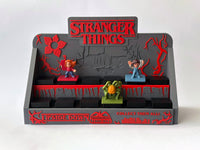 Happy Meal Collectible Figure Display Stand Compatible with Stranger Things – 3D Printed Shelf Organiser