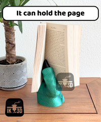 Fantasy Dragon Claw Book Stand - Realistic Gothic Book & Tablet Holder