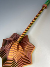 Sorcerer's Slim Sensory Scepter Spinner | Adult Fidget Toy | 3D Printed