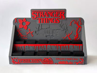 Happy Meal Collectible Figure Display Stand Compatible with Stranger Things – 3D Printed Shelf Organiser