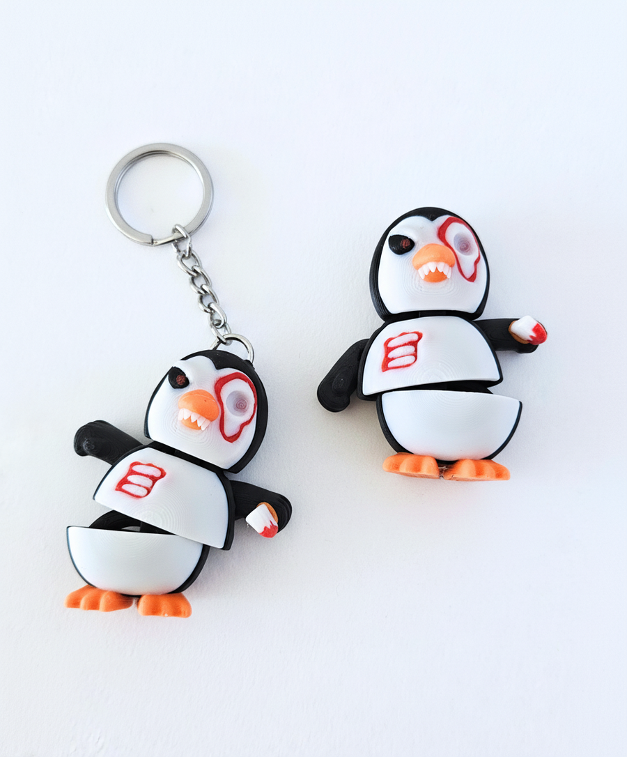 Flexi Mini Killer Penguin - AI generated