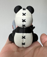 Naughty Panda Flipping the Bird Figurine | Funny PLA Middle Finger Desk Decor