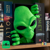 Sci-Fi Horror Book Nook | Cosmic Thriller Shelf Decor & Display Art Galactic horror collectible