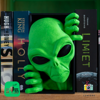 Sci-Fi Horror Book Nook | Cosmic Thriller Shelf Decor & Display Art Galactic horror collectible