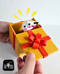 Pop-Up Cat Paw Gift Box - Unique Surprise