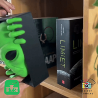 Sci-Fi Horror Book Nook | Cosmic Thriller Shelf Decor & Display Art Galactic horror collectible