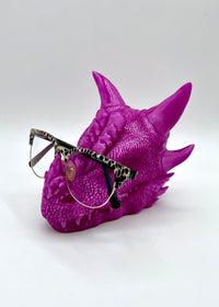 Sculpted Dragon Glasses Holder & Multi-Purpose Desk Organizer
