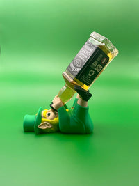 St. Patrick's Day Leprechaun Mini Alcohol Bottle Holder - Festive Home Bar Decor