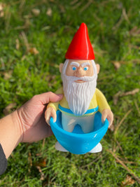 Handcrafted Whimsical Gnome Bird Feeder for Garden & Small Birds | PLA Plastic