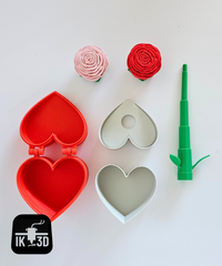 Theatrical Pop-Up Rose Heart Box | Romantic Proposal & Gift Display