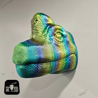 Realistic Brachiosaurus Headphone Holder Wall Mount - 3D Printed PLA Decor