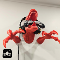 Fearsome Velociraptor Head Wall Mount - Headset & Key Holder for Gamers & Dino Fans