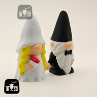 Bride & Groom Wedding Gnomes Figurines - Unique Cake Topper & Gift
