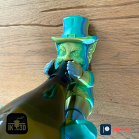 3D Printed Leprechaun Wine & Spirits Bottle Holder | St Patrick's Day Decor