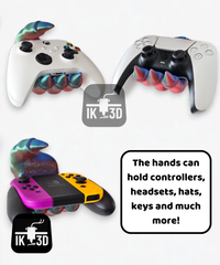 Dragon Head Wall Mounted Holder for Controllers and Headsets