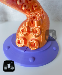 Deep Sea Octopus Tentacle Wine Bottle Holder - Nautical Ocean Decor Sculpture