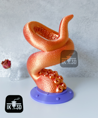 Deep Sea Octopus Tentacle Wine Bottle Holder - Nautical Ocean Decor Sculpture