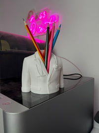 3D Printed Doctor Suit Pen Holder – Unique Medical Desk Organizer