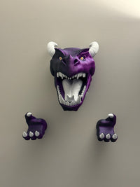 Dragon Head Wall Mounted Holder for Controllers and Headsets