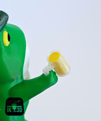 Cheeky Frog St. Patrick's Day Figurines Set of 3 - Lucky Irish Desk Gift