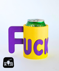 UCK Small Personalised Can Cooler | Custom Mini Can Holder