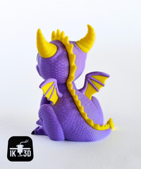 Baby Dragon Teen Evolution Model with Wings