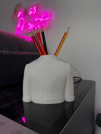 3D Printed Doctor Suit Pen Holder – Unique Medical Desk Organizer