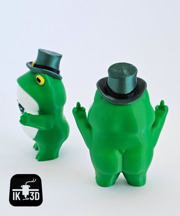 Cheeky Frog St. Patrick's Day Figurines Set of 3 - Lucky Irish Desk Gift