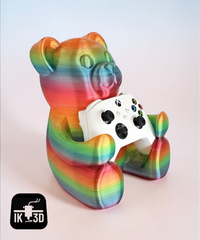 Adorable Multicolour Gummy Bear Controller & Headset Stand