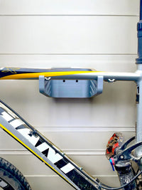 Minimalist Horizontal Bike Wall Mount for Stylish Home Bike Display
