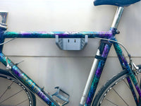 Minimalist Horizontal Bike Wall Mount for Stylish Home Bike Display