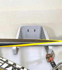 Minimalist Horizontal Bike Wall Mount for Stylish Home Bike Display