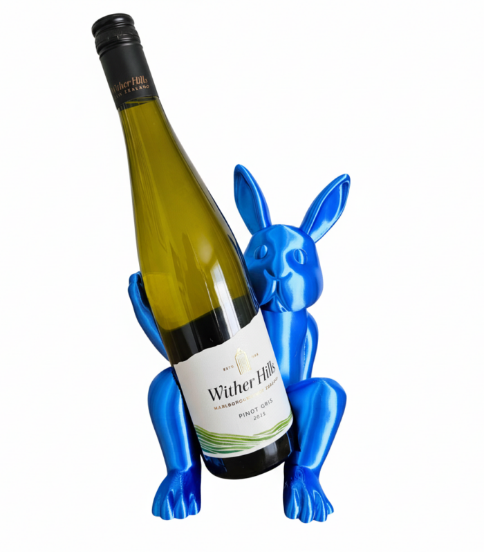 Bunny Wine Bottle Holder - AI generated