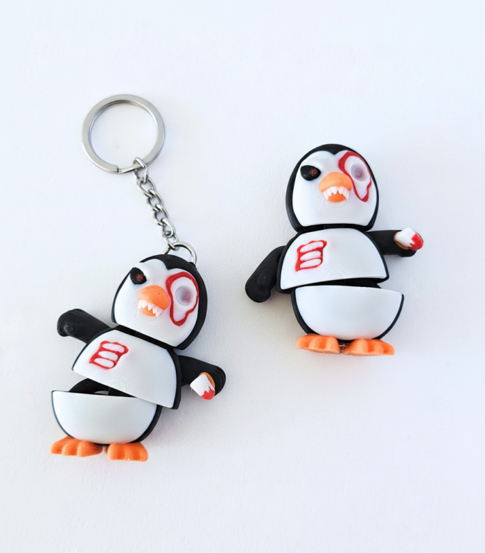 Flexi Mini Killer Penguin - AI generated