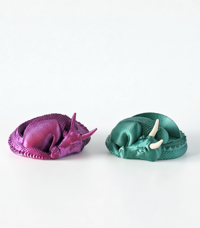 Cute Sleepy Dragon Phone & Card Holder Desk Stand - AI generated