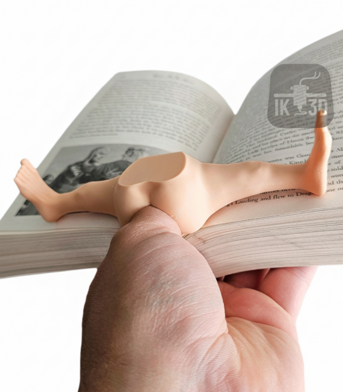 Cheeky Page Holder – Hands-Free Book Holder - AI generated