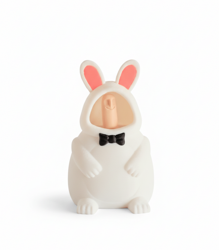 Mr Nice Guy Easter Bunny - AI generated