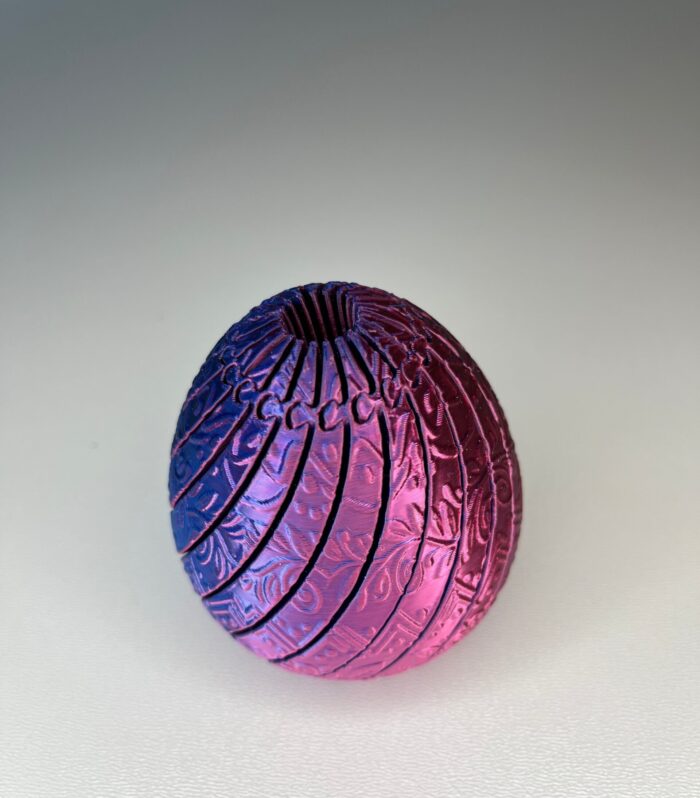 Intricate Twisty Easter Egg Fidget — 12 or 20 Slice | Adult Desk Toy | 3D Printed